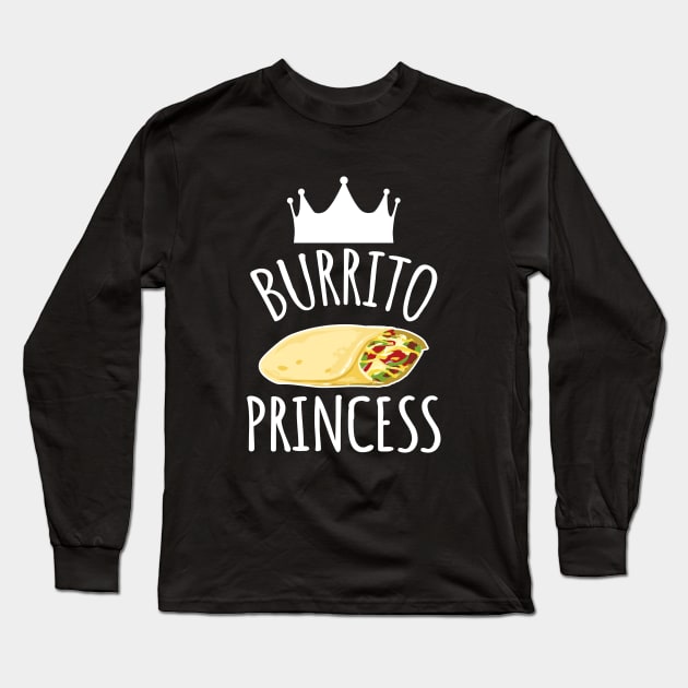 Burrito Princess Long Sleeve T-Shirt by LunaMay